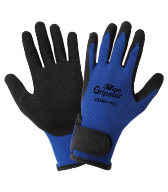 303RV - Vise Gripster - Rubber Palm-Dipped Gloves